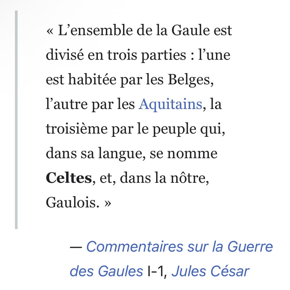 John_WZARZOUR's tweet photo. #Histoire
Nos ancêtres les #Gaulois ?
« Gaulois » est un terme romain pour désigner les #Celtes de #Celtique.
Vous pouvez maitnenant dire : nos ancêtres les Celtes.
#Keltoi
https://t.co/GZ1uqaRgfk
https://t.co/iz8pHjMBa3 https://t.co/8QDZgPfmRd