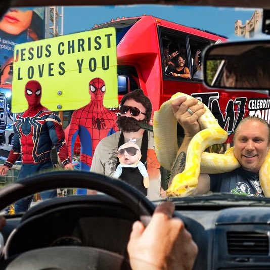 POV: you’re waiting for the Hollywood/Highland light to turn green: