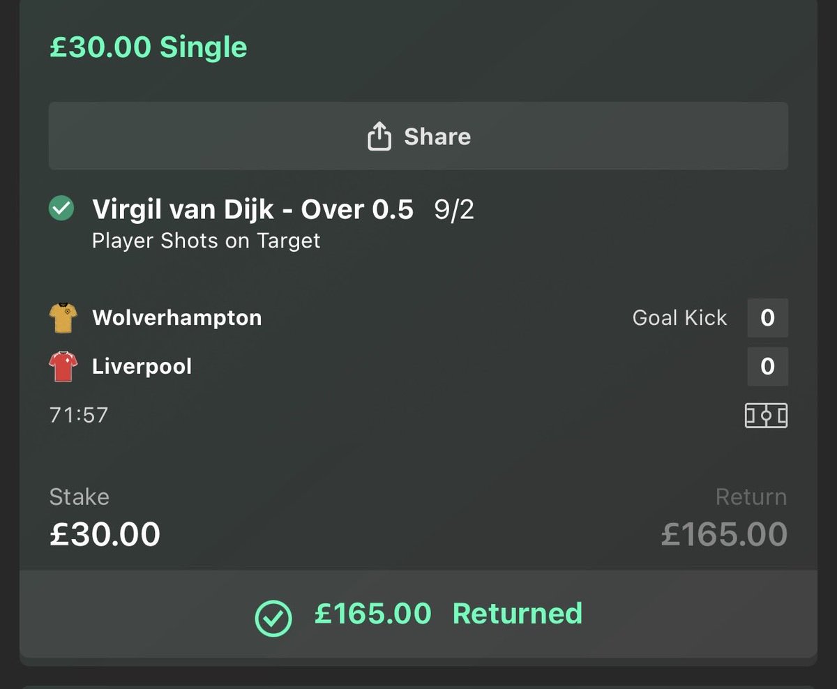 betting_jim's tweet photo. Centre back shots angle comes in clutch tonight buzzing with that! 🥶 https://t.co/PyCt3NTf7T