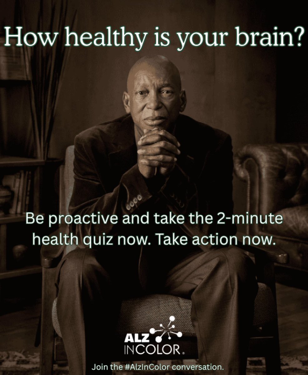 StacieinAtlanta's tweet photo. If you're helping a parent or family member with daily tasks or navigating the healthcare system, you're not alone. #ad
Whether you're a daughter, son, or the one everyone calls when things get tough, #AlzInColor offers support made for you—educational resources, practical tools, and community stories that feel familiar and real.
Take a short quiz about brain health & sign up for the email list >>> https://t.co/B3gaU06Tw0
#Fight4Health #EndAlz #AlzheimersAwareness #Links2Equity #Alzheimers #dementia #caregiving #awareness #health #wellness #caregiving #science #Cognition #geriatrics #neurology #PalliativeCare #familycaregivers #Alzheimer #biomarkers #science #neuroscience #DementiaCare #BrainHealth #AlzheimersResearch #TeamEndALZ #AlzheimersDisease #worldalzheimer #worldalzheimersday