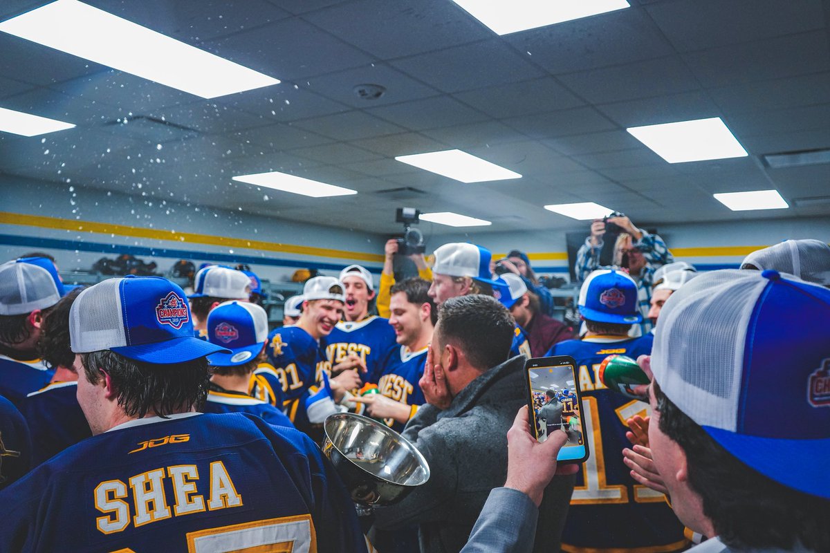 WVUD1Hockey's tweet photo. The West Virginia University Hockey D1 team is heading to Nationals next week, and we need your help to make this incredible opportunity possible! Please consider donating to help us get there! 

https://t.co/MxqFfJTHc3 https://t.co/kYAcldLZyN