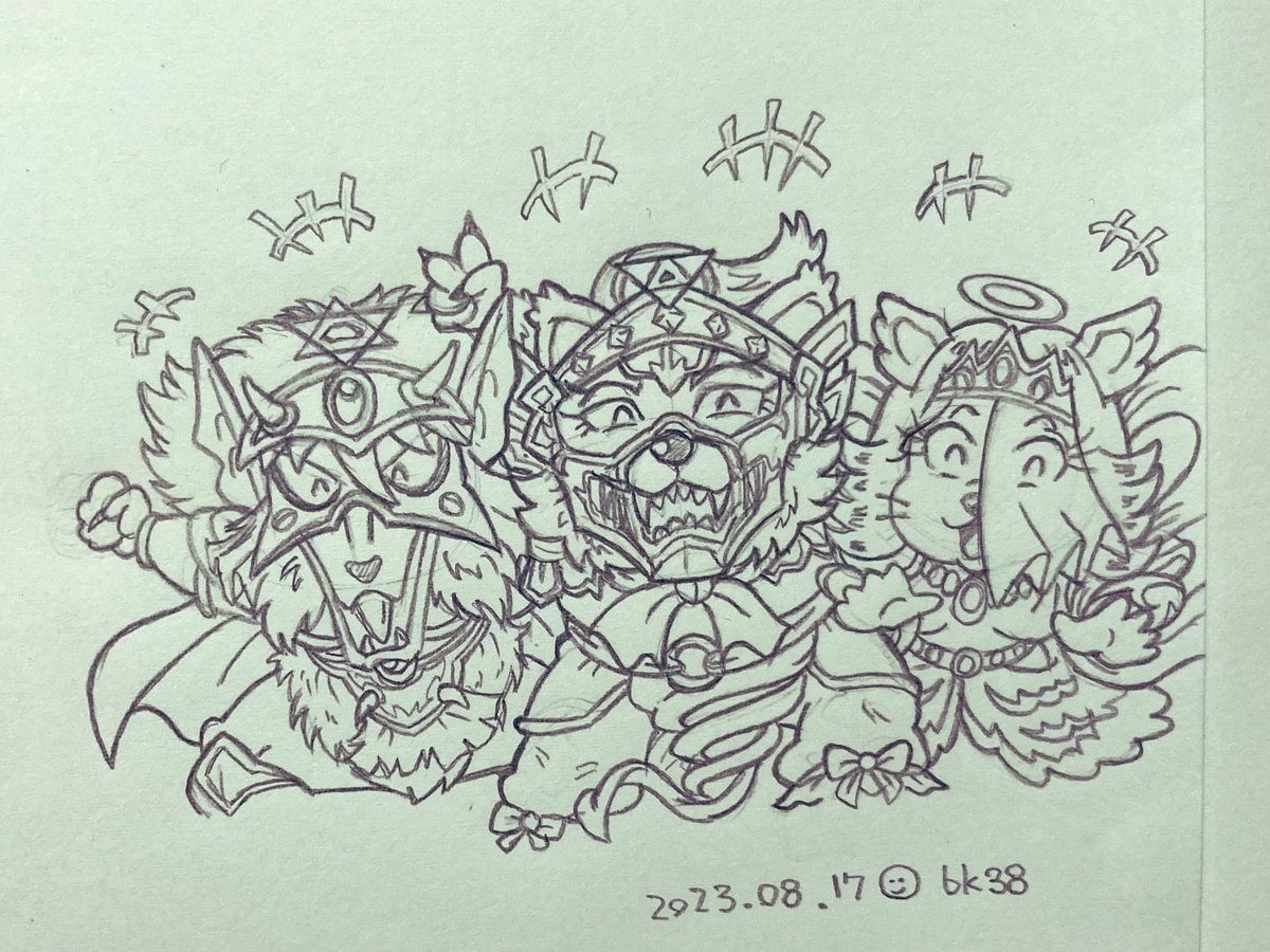 #3月になったから3人並んだ画像を貼ろうぜ
フュジョンキッドス 魔スターP 聖エルサM