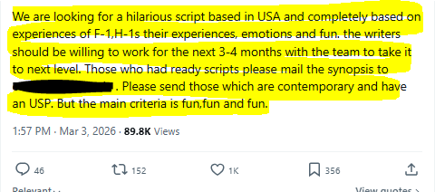 For Telugu film people, - it is FUN