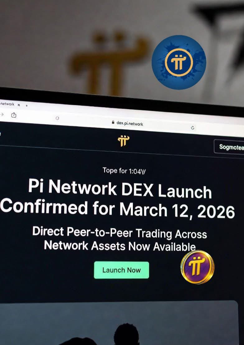 PiNetwork_info's tweet image. 🚀 Pi Network DEX Launch 🚀 

Confirmed: March 12, 2026
The future of decentralized trading on Pi is almost here.

Get ready, pioneers—real utility is coming!🔥🚀

#PiNetwork
#DEX
#CryptoRevolution
#PiPioneers
#Mainnet2026