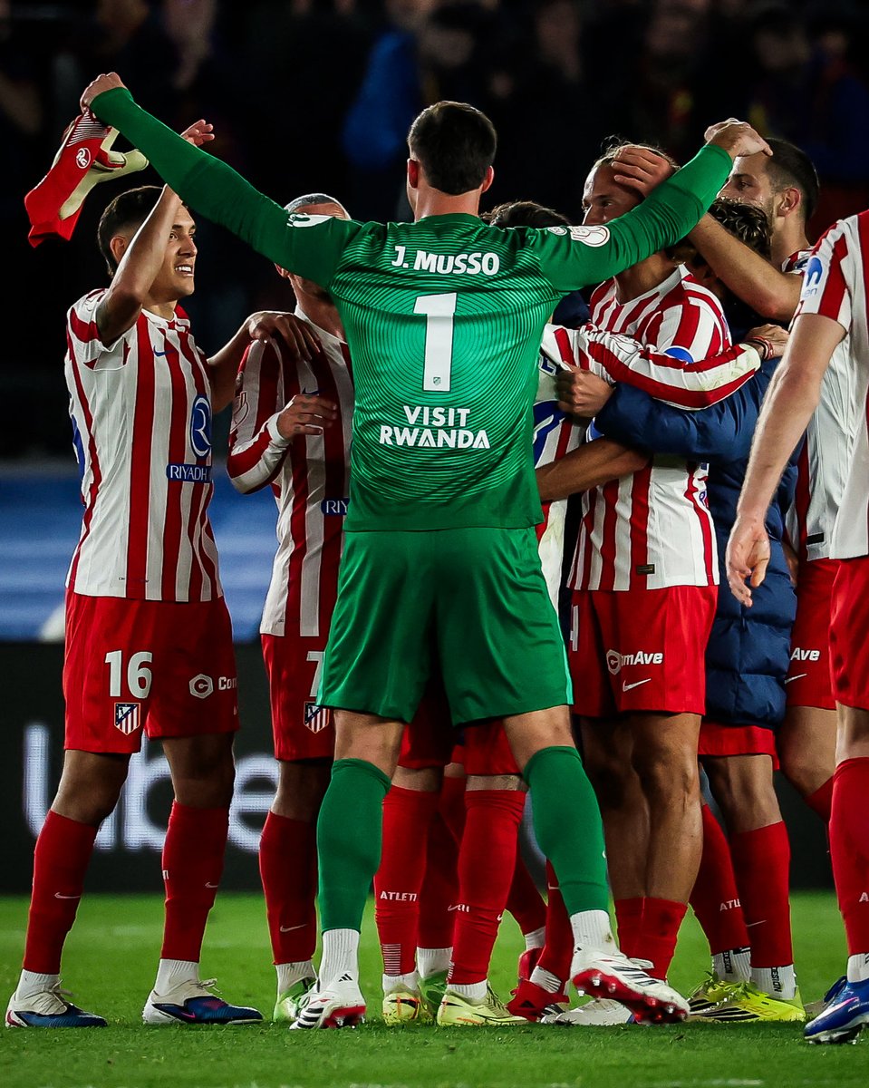 brfootball's tweet photo. Atlético Madrid are headed to the Copa del Rey final for the first time in 13 years 🔴⚪ https://t.co/9PlMXHsMBW
