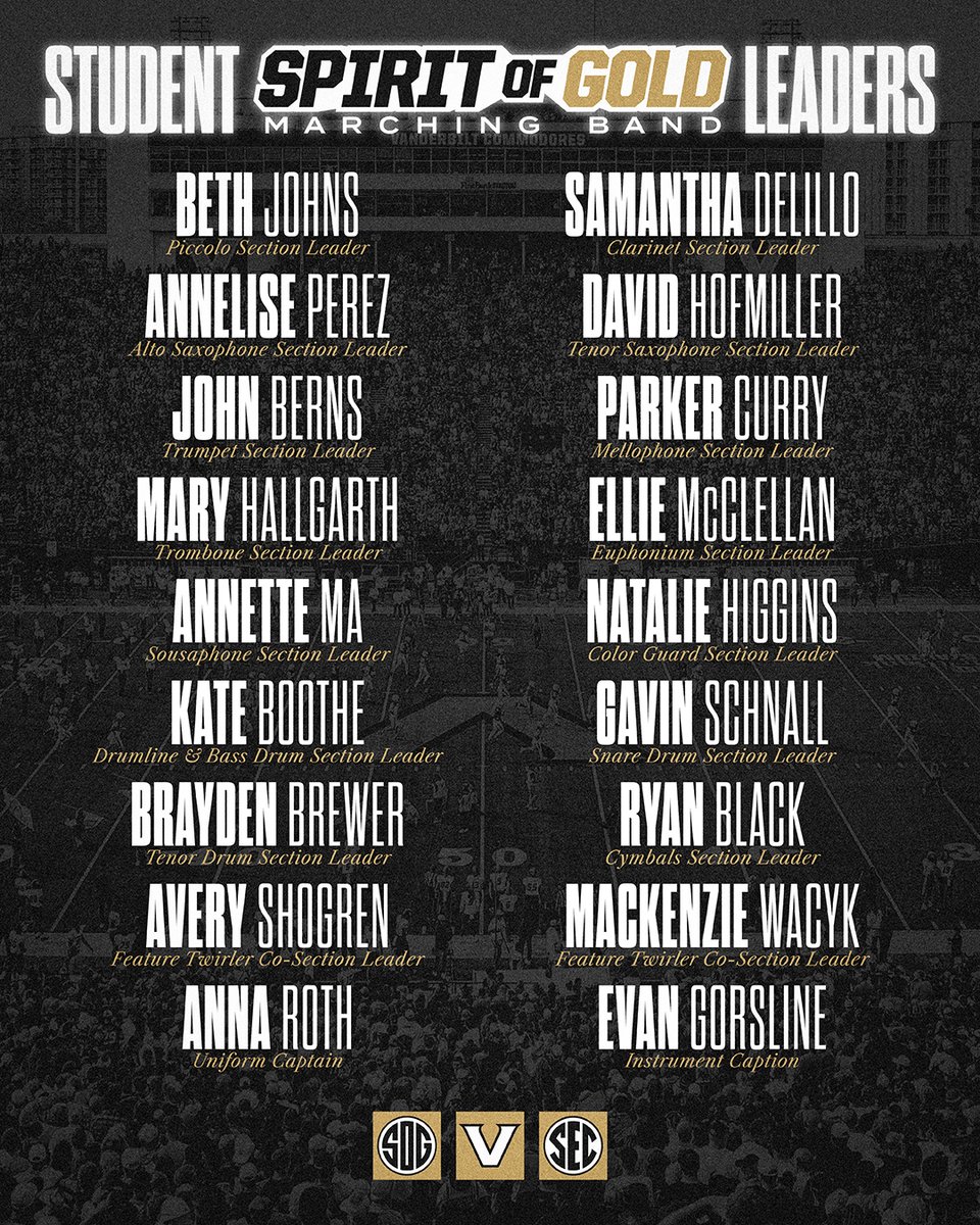 Vanderbilt Marching & Athletic Bands tweet media