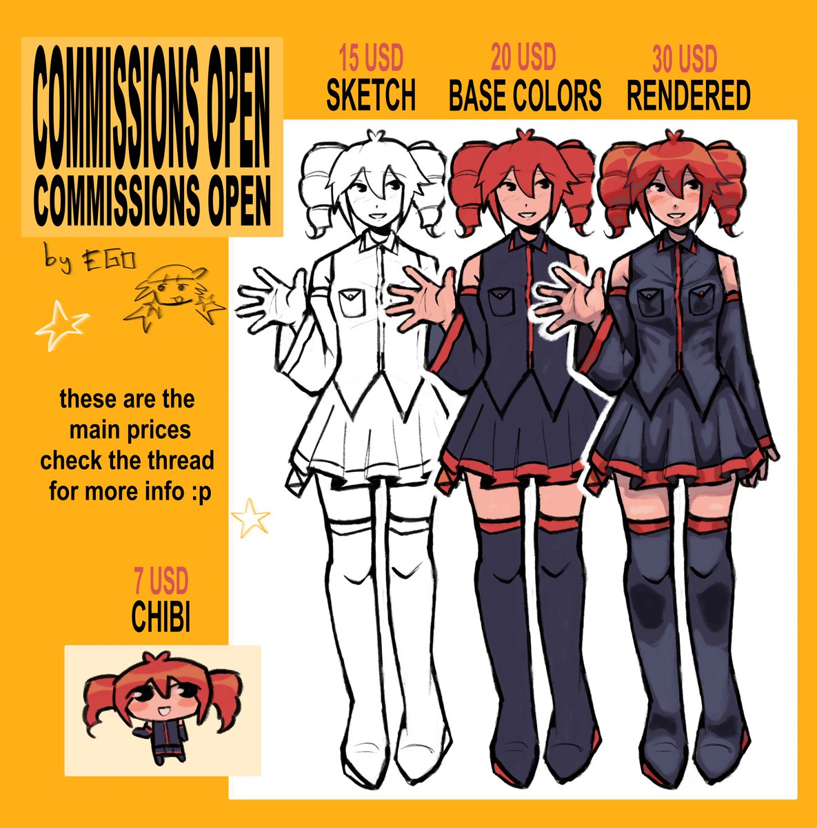 ego ⭐️ comms open tweet media