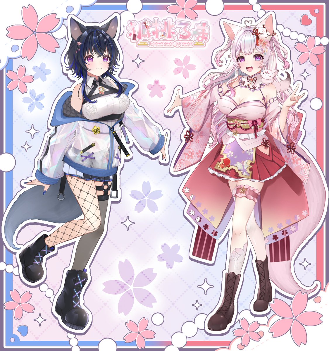 狐桃ろま🌸🦊新人VTuber tweet media