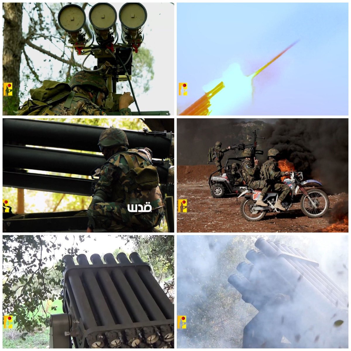 ⚡️ ⭕️ Hezbollah: We are committed to defending our land and our people, especially when the enemy crosses the line with its criminal acts.

 Our response has been directed at military sites, unlike the enemy, which targets civilians. 

This is the least we can do to restrain the