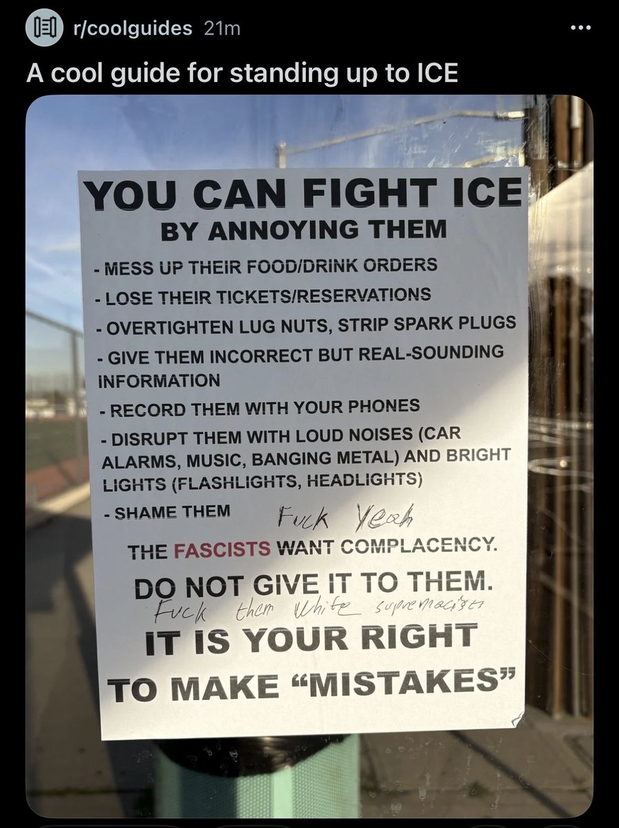 -Tampering with food is a felony
-Interfering with Law Enforcement is a felony
-Tampering with federal infrastructure is a felony
-False reports are a felony
-Recording is Fine
-Noise harassment breaks like 4 different laws

Enforcing the law is not fascism you're just retarded.