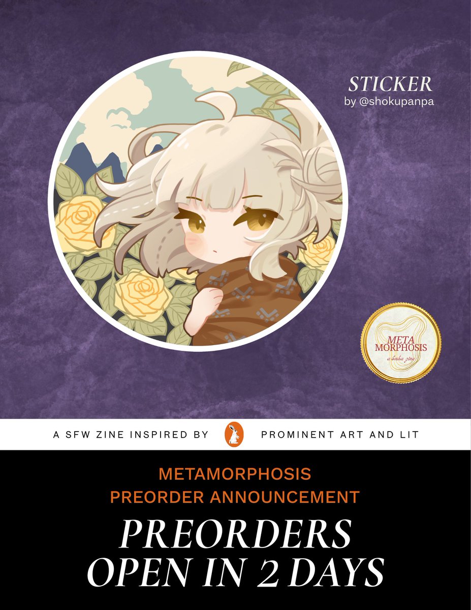 Metamorphosis: PREORDERS OPEN tweet media