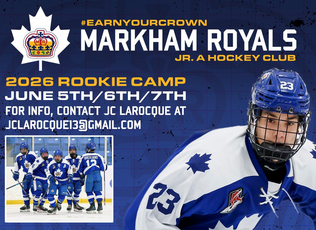 Markham Royals tweet media