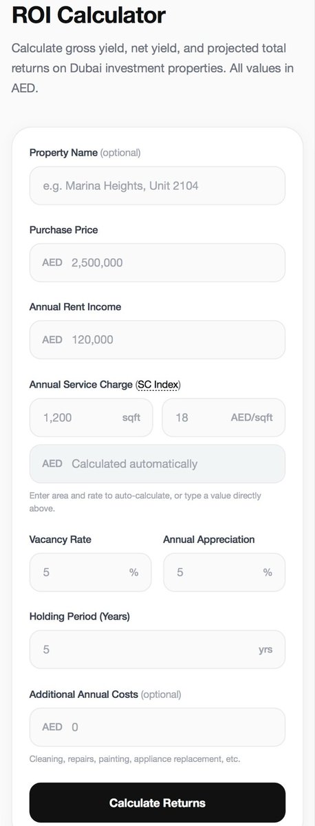 sanlitvin's tweet photo. Dubai ROI Calculator  👉 https://t.co/sR1nAbPSUQ

Total Cost Calculator 👉 https://t.co/bvhAXV0IVo

Commission Split Calculator 👉 https://t.co/wsL0CzEd8e

Flip Profit Calculator 👉 https://t.co/Mzxz4Oo1Cz https://t.co/yixFrxBdNy