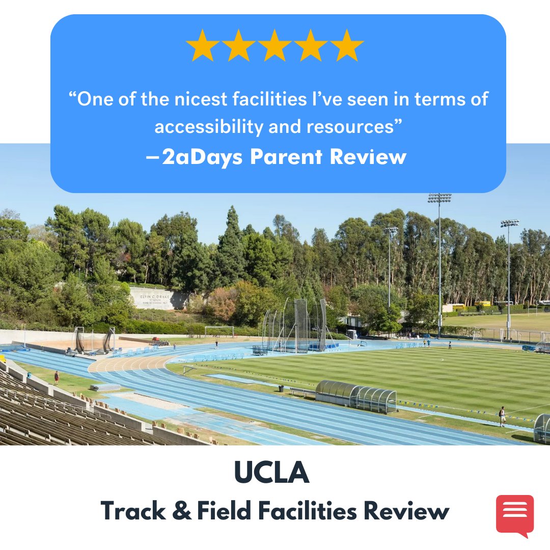 2aDays_Ratings's tweet image. . @uclaathletics has received #2aDays facilities reviews across their football, track &amp;amp; field and baseball facilities. All the reviews note the great resources available to athletes. See all of #UCLA's reviews and #rateyourcoach (and facilities!): bit.ly/3M8nG6v