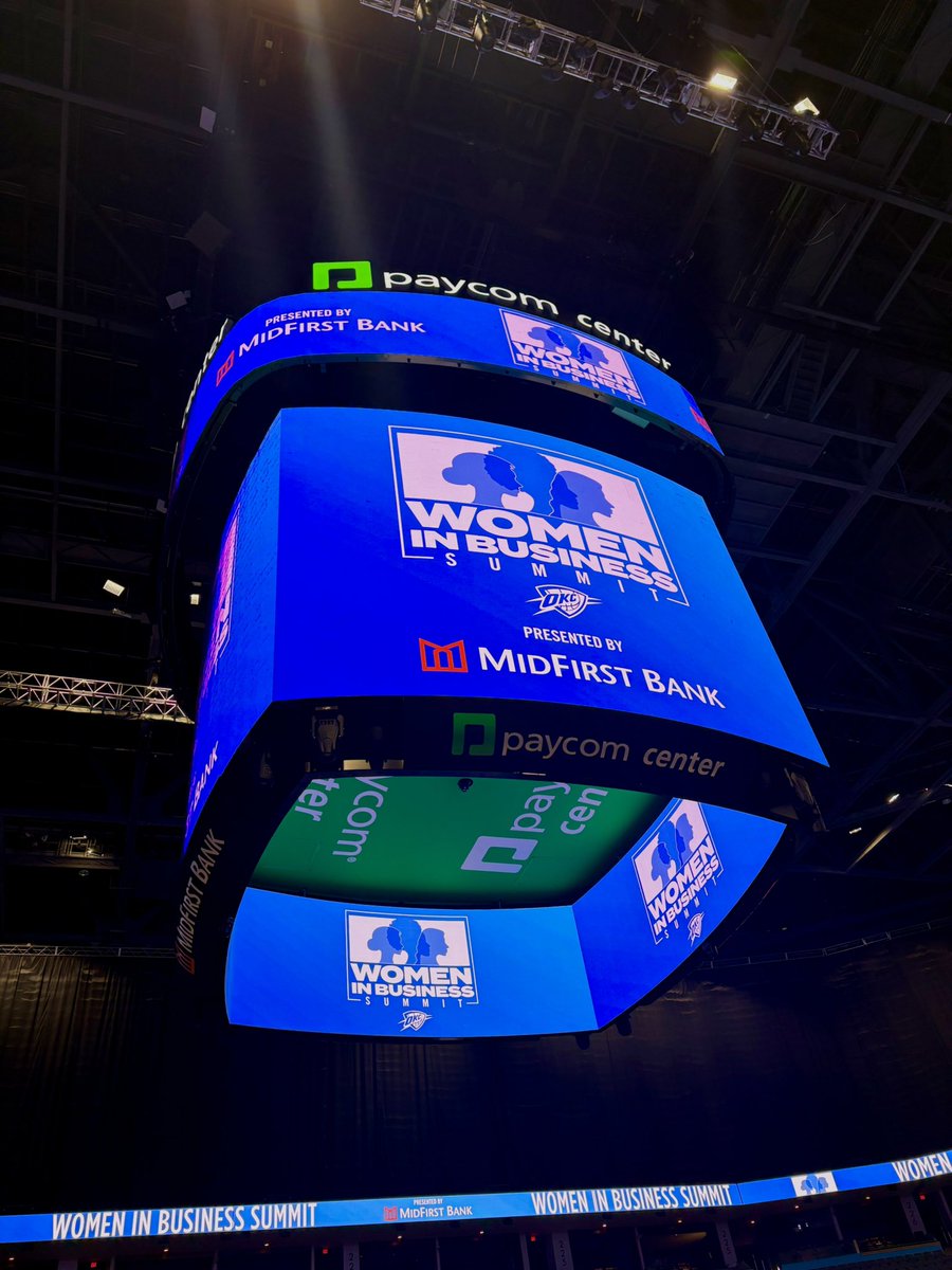cyber_AF's tweet photo. Proud to attend the Oklahoma City Thunder Women in Business Summit! ⚡🏀
 
We always appreciate the opportunity to step outside the day-to-day and connect with professionals across industries, talking cybersecurity, IT, and how technology supports growing teams.
 
It was a great day of meeting inspiring women, learning from local leaders, and building meaningful connections within the OKC business community alongside @arrowforcemsp!