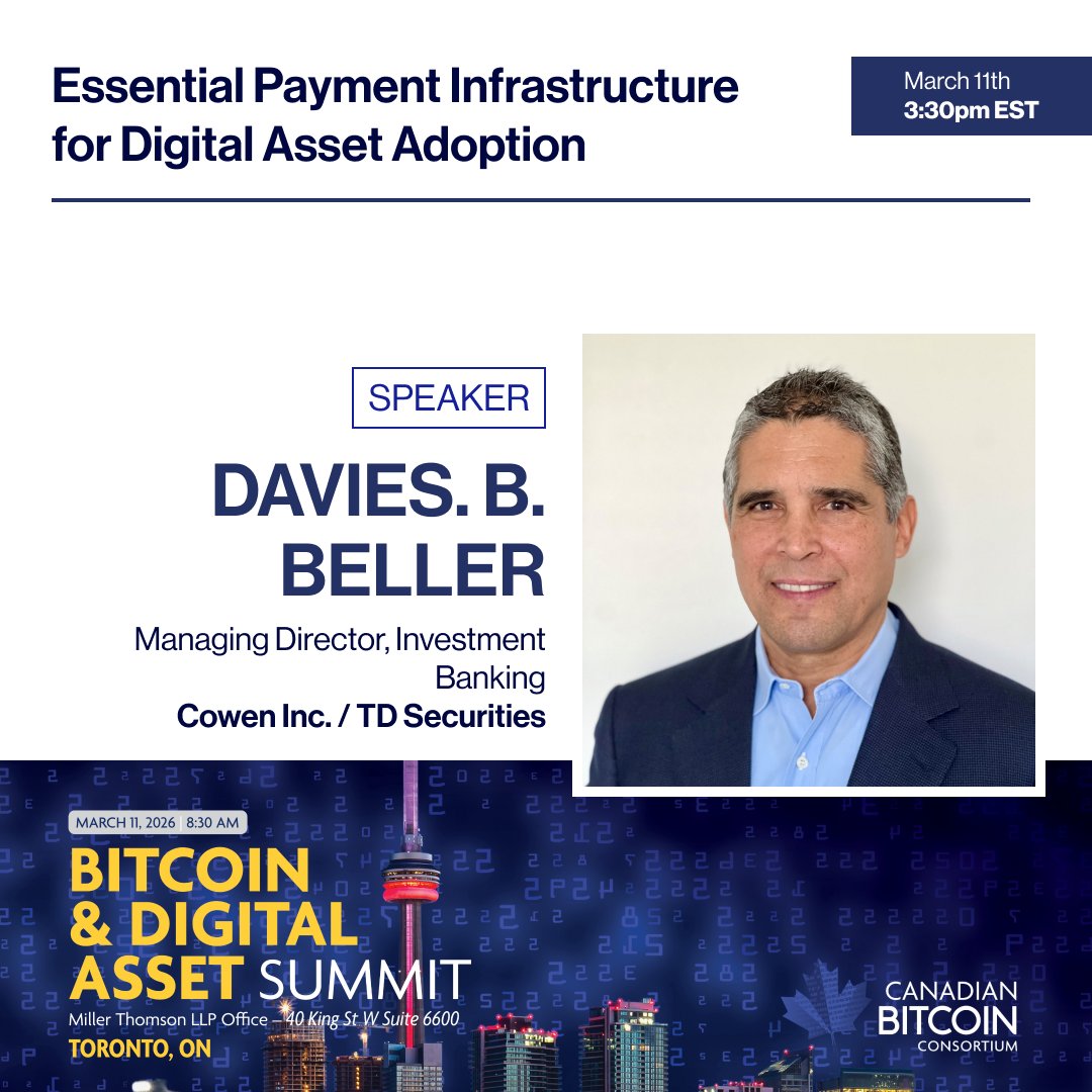 Canadian Bitcoin Consortium tweet media