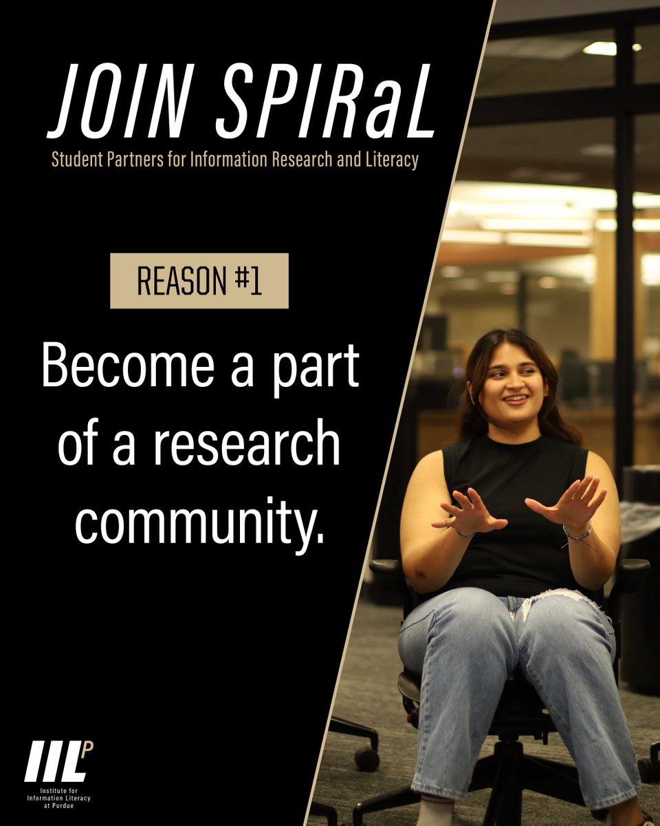 Purdue Libraries and School of Information Studies tweet media