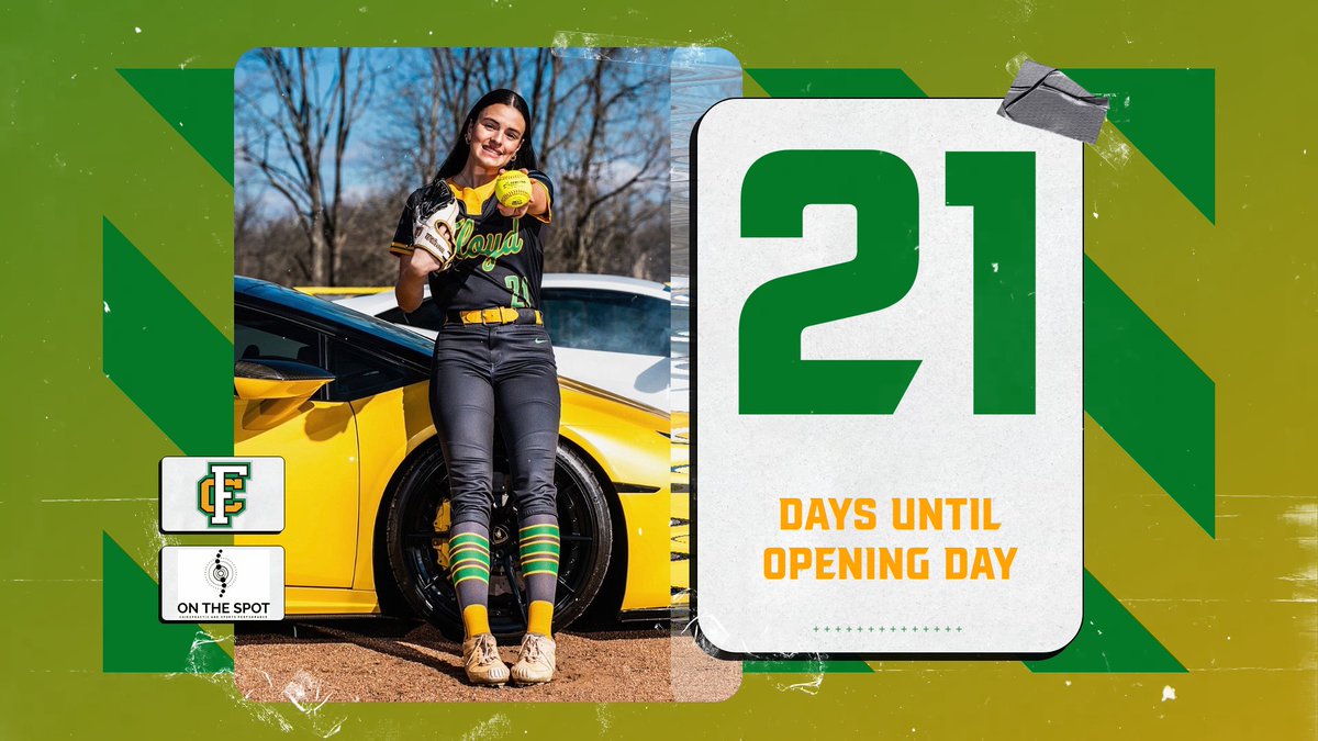 Floyd_Softball's tweet photo. 21 days 'til Game Day! Exactly three weeks from right now the first pitch of the season will be thrown versus Henryville.
#BuiltToFinish https://t.co/v0M7PejYUG
