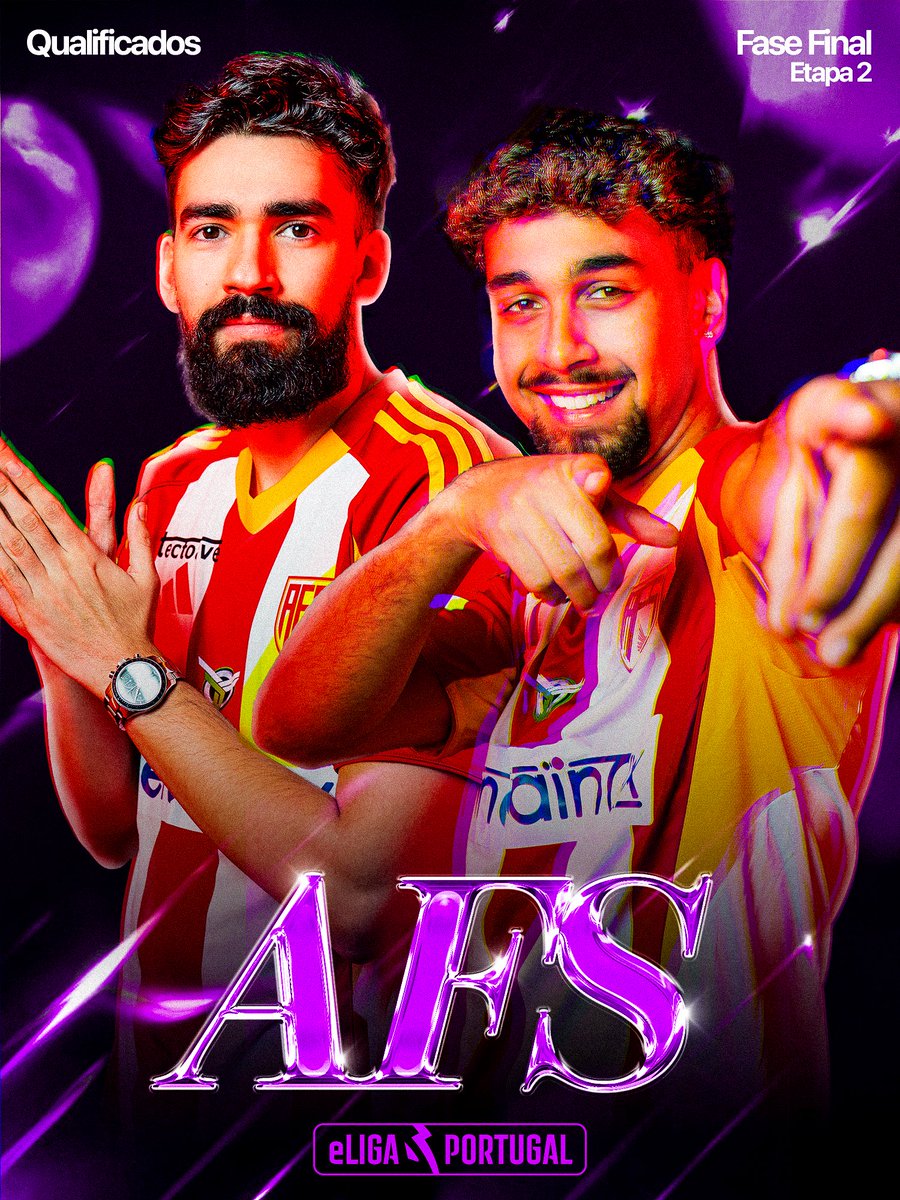 Surprise, surprise 😎

Eles não tiram o pé do acelerador 🔥 e seguem a todo o gás para a 𝗙𝗮𝘀𝗲 𝗙𝗶𝗻𝗮𝗹 da Etapa 2! Parabéns, AFS! 👏🏻

#eLigaPortugal