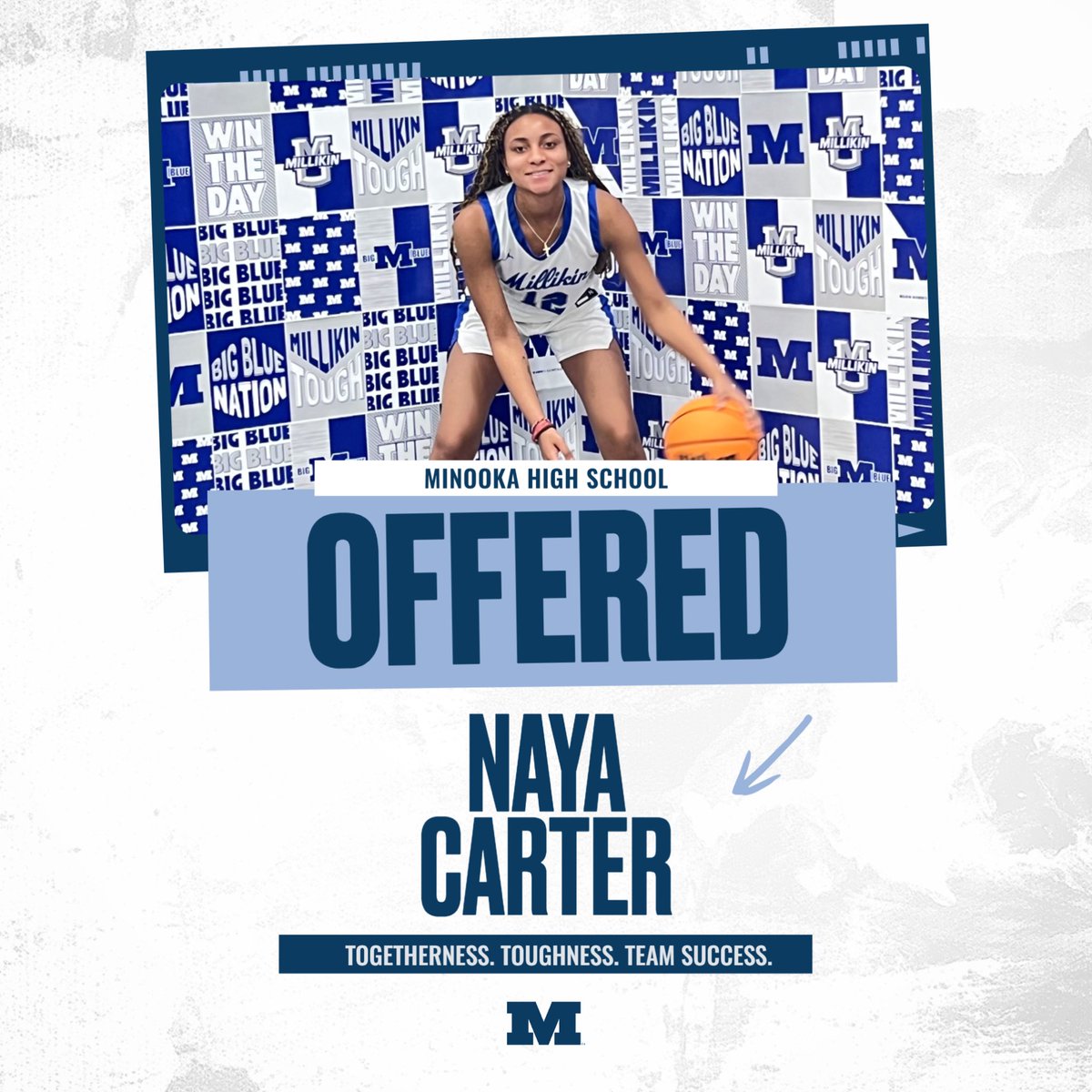 naya_carter4's tweet photo. I am beyond blessed to receive my first offer from Millikin University 🙏 https://t.co/WYloe1JOBf