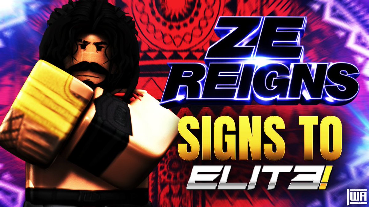 The Tribal Chief has arrived to ELITE! ☝️

Catch <a href="/neverwastepain/">ZE</a> This Sunday at 2:30PM EST!

#ELITE2026