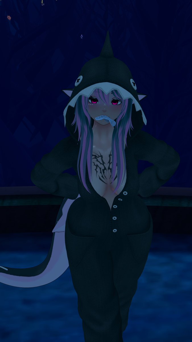 cute lil dorky shark girl
Bitey soon to be released by <a href="/awee_vr/">Awee</a>