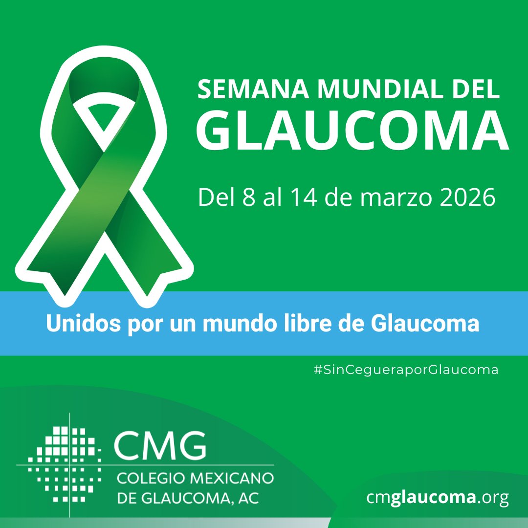 La Semana Mundial del Glaucoma es una iniciativa global organizada por la Asociación Mundial del Glaucoma.