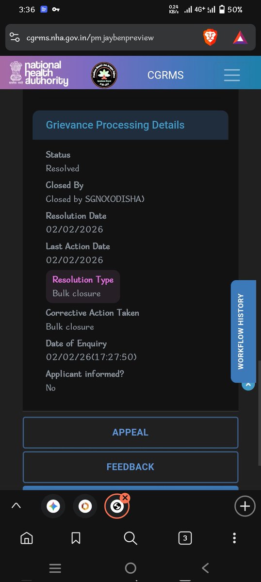 akashpanda786's tweet photo. Massive medical fraud by Carcinova Hospital Cuttack exposed! They forged a medical report (deleted a "Lung Met" cancer diagnosis) to illegally loot GJAY/BSKY funds. Shockingly, the State CGRMS portal arbitrarily "bulk-closed" my complaint to cover it up! (1/2) https://t.co/z7goK9WKao