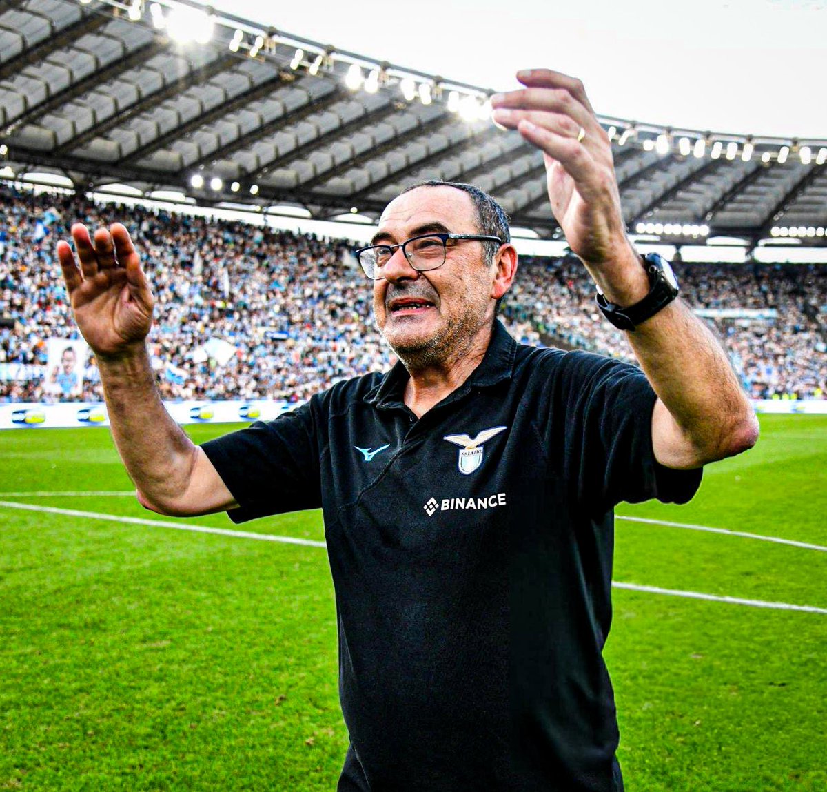 LolloMichetti14's tweet photo. “Noi pochi, noi felici pochi, noi manipolo di fratelli”

In un mondo di Claudio Lotito, io sarò sempre Maurizio Sarri 
@OfficialSSLazio https://t.co/NerROJBW4T