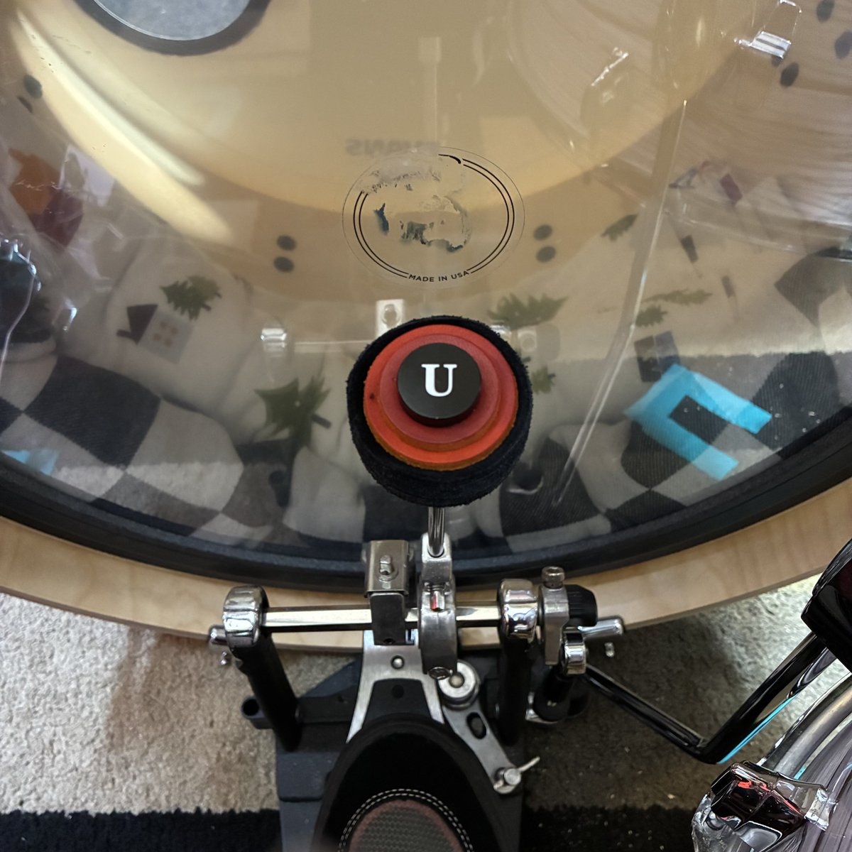 Today’s kick drum beater of choice <a href="/DragonflyPerc/">Dragonfly Percussion</a> 
ULYSSES OWENS JR. SIGNATURE BEATER