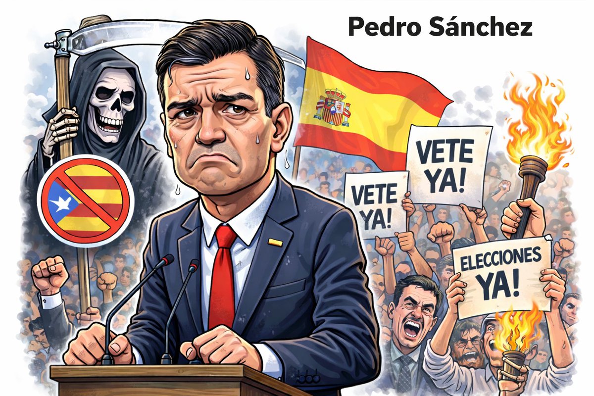 España y el mundo piden la dimisión de este traidor a su gente y del mundo civilizado.

Vete ya!!!

.