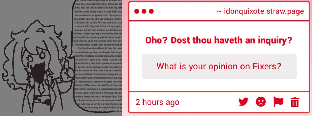 ‘Tis quite easy for mineself to describe these ever honest thoughts on the Fixers of the City!