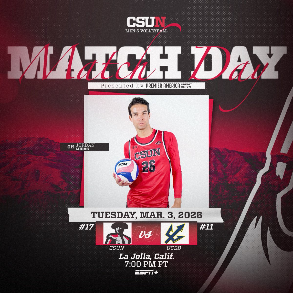 CSUN Men’s Volleyball tweet media