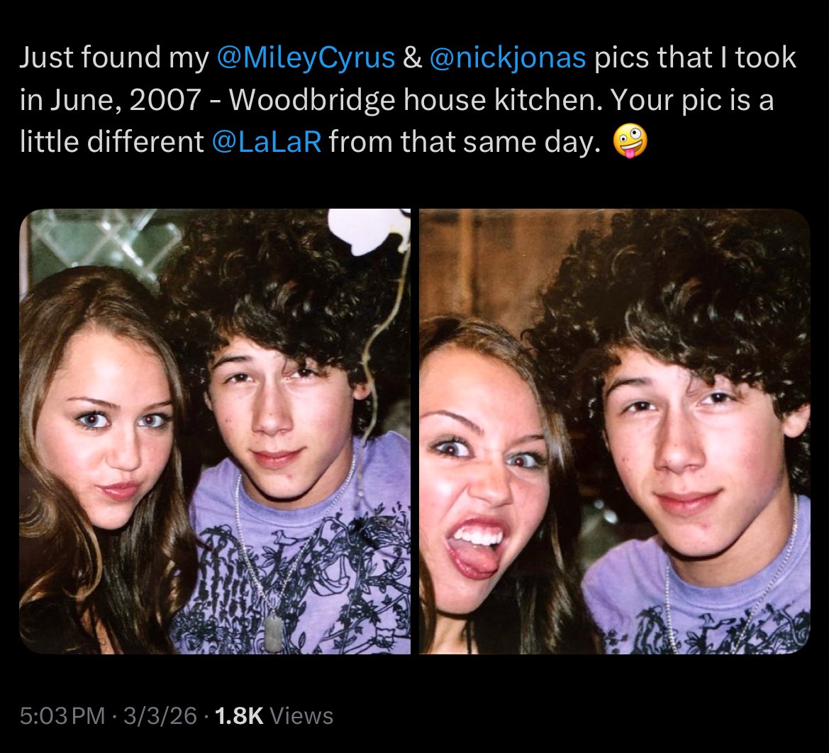niley timeline tweet media