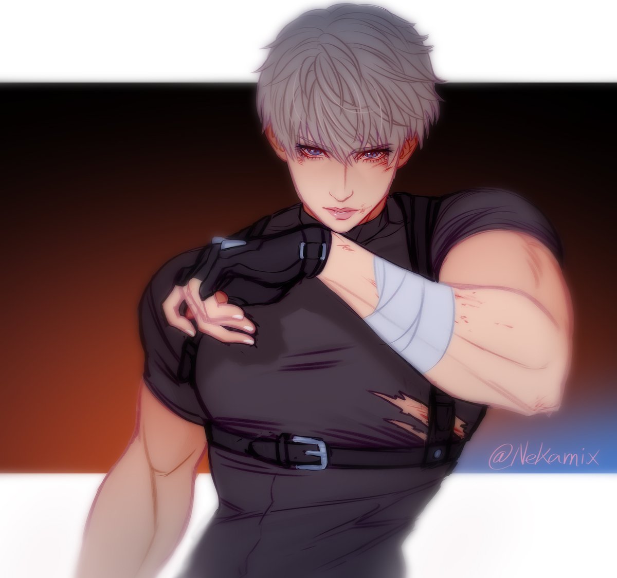 nekamixed's tweet photo. @/EtherealFalls_ I still saw that tweet Fe, Xav as Leon, I got you 😏
So, there is that Xavier card...Firelit Embrace...I never finished this pic BUT here here, they already baked Leon in him. Have a productive day everyone #Xavier #沈星回 #LoveandDeepspace #恋与深空 #ladstwt https://t.co/F5NMhr9N1u