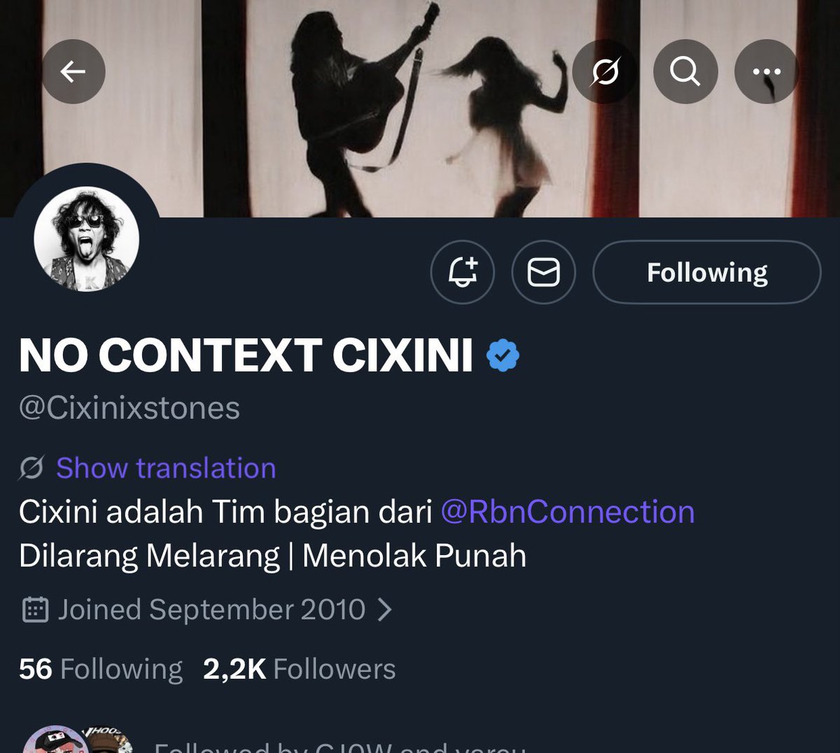 violetaigo's tweet photo. @Cixinixstones @RbnConnection nyoba ah kali aja nyantol https://t.co/UKTYvyuwpb