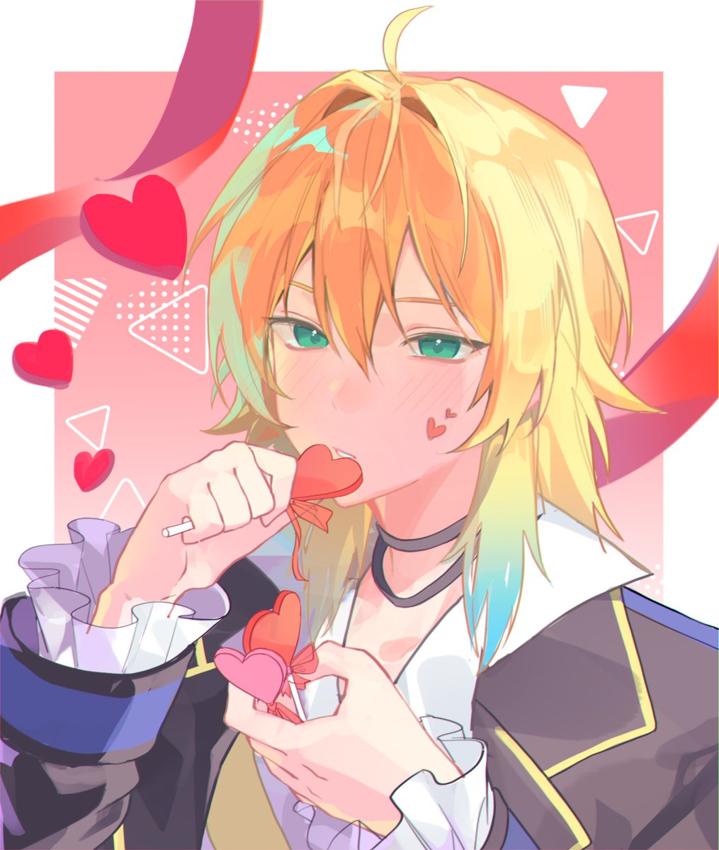 Etoile_Dreams's tweet photo. Happy (totally not very late) Valentines day from Kacia and Azul!~💕💝🍭

Consider this our love towards all the support for our endeavors as well! I hope you enjoy this gorgeous art of our beloveds🥹

🎨: @Chyucat https://t.co/hxaRwKKMea