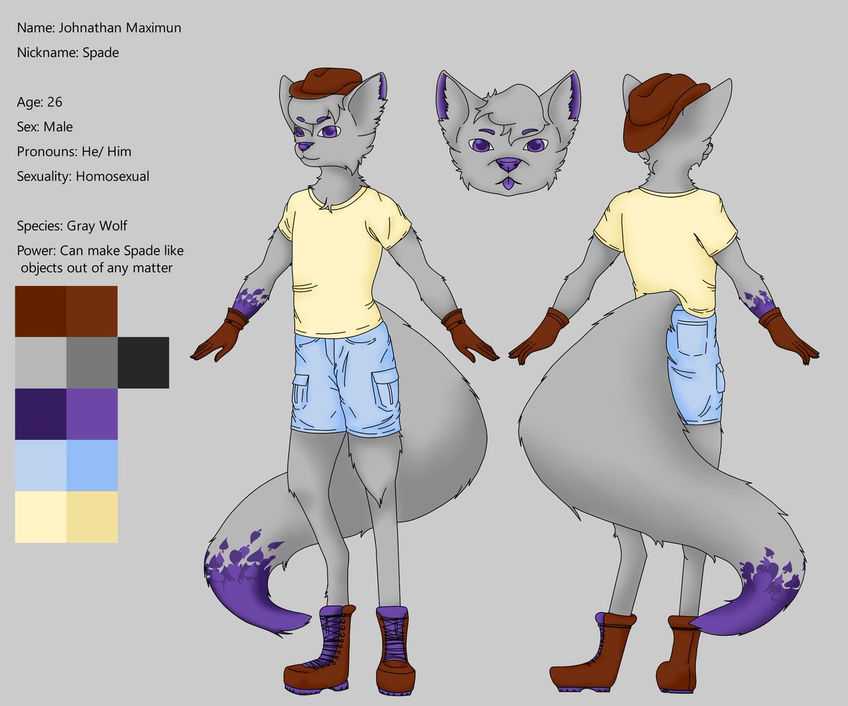 Spadie8's tweet photo. @INKU_D_Ocean My wolf https://t.co/G7SkccA2ZB