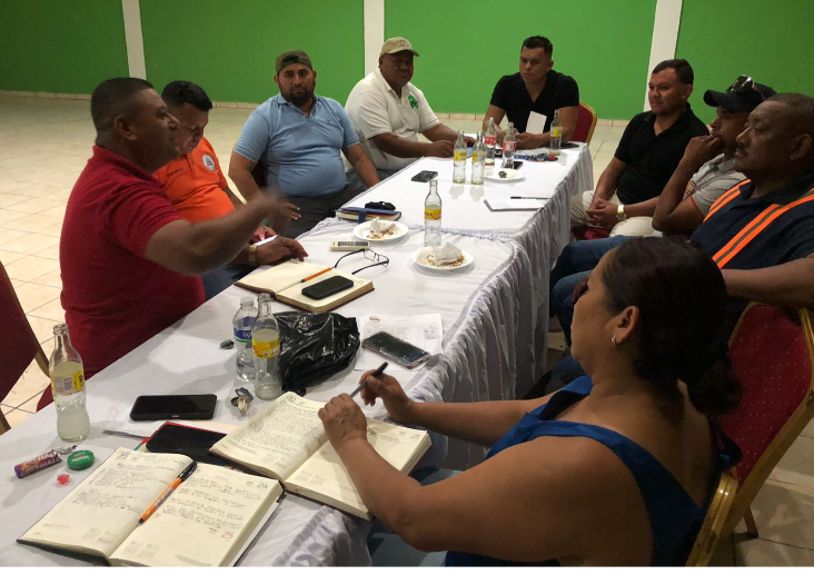 Festagro's tweet photo. El Secretario General de FESTAGRO Walter Pineda, se reunio con los Sindicatos SITRABARIMASA Y SITRAACARSA, para la socialización de las  lineas de trabajo de ambos Sindicatos para el año 2026. https://t.co/HAc27YjxRk