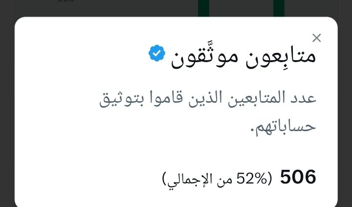 بفضل الله وتوفيقه 
ثم بفضلكم 
تجاوزت الخطوة الثانية 
500موثق 
والى الخطوة الثالثة 5مليون مشاهدة 
بفضلكم نوصل انشاء الله 
تكرما 
🔄اعملوا ريتويت 
☑️تعليق 
☑️اعجاب 
وندعم الكل 
وتابعوا اللي بالتعليقات 🌹