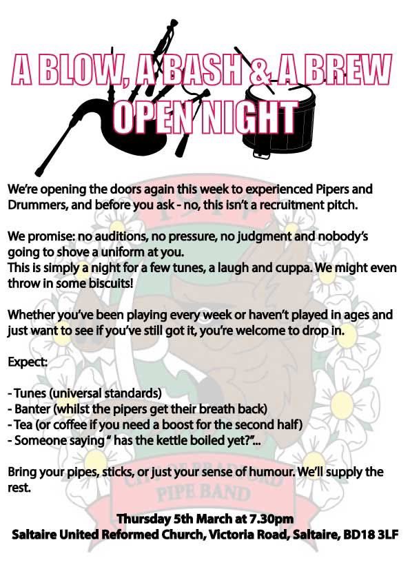 City of Bradford Pipe Band tweet media