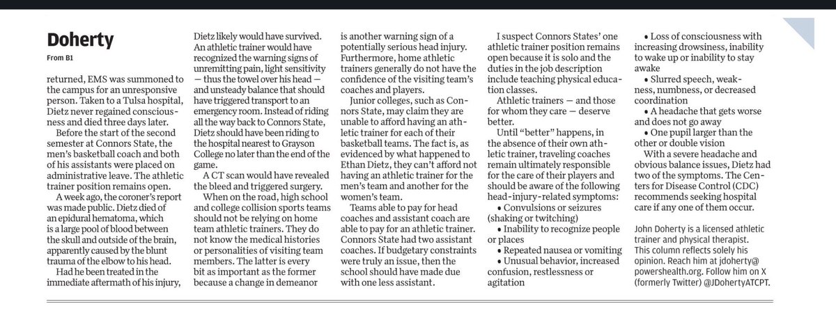 John Doherty tweet media