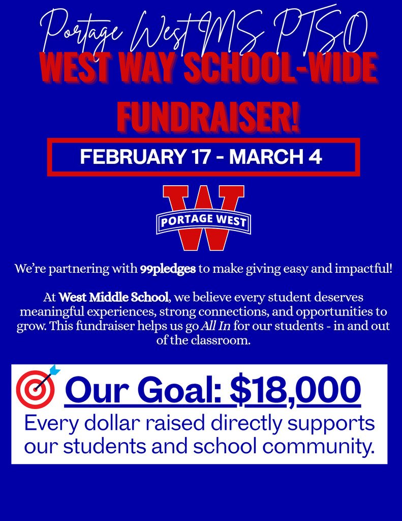 Portage West Middle School tweet media