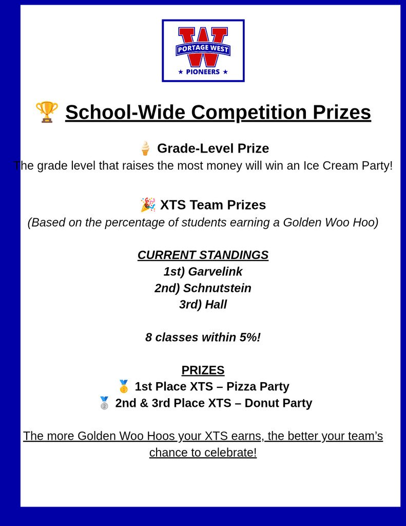 Portage West Middle School tweet media