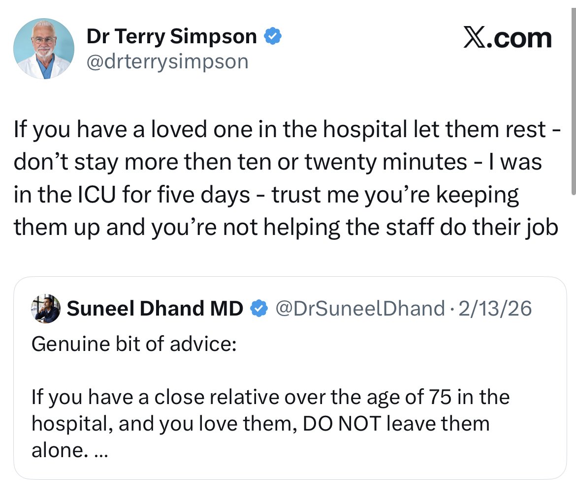 Suneel Dhand MD tweet media