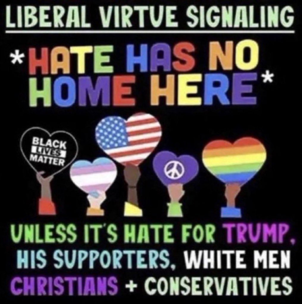 It must be exhausting to be a democrat.  Having that much hate in your heart is not good for your health.  It’s so much easier to just be MAGA🇺🇸 #magalove