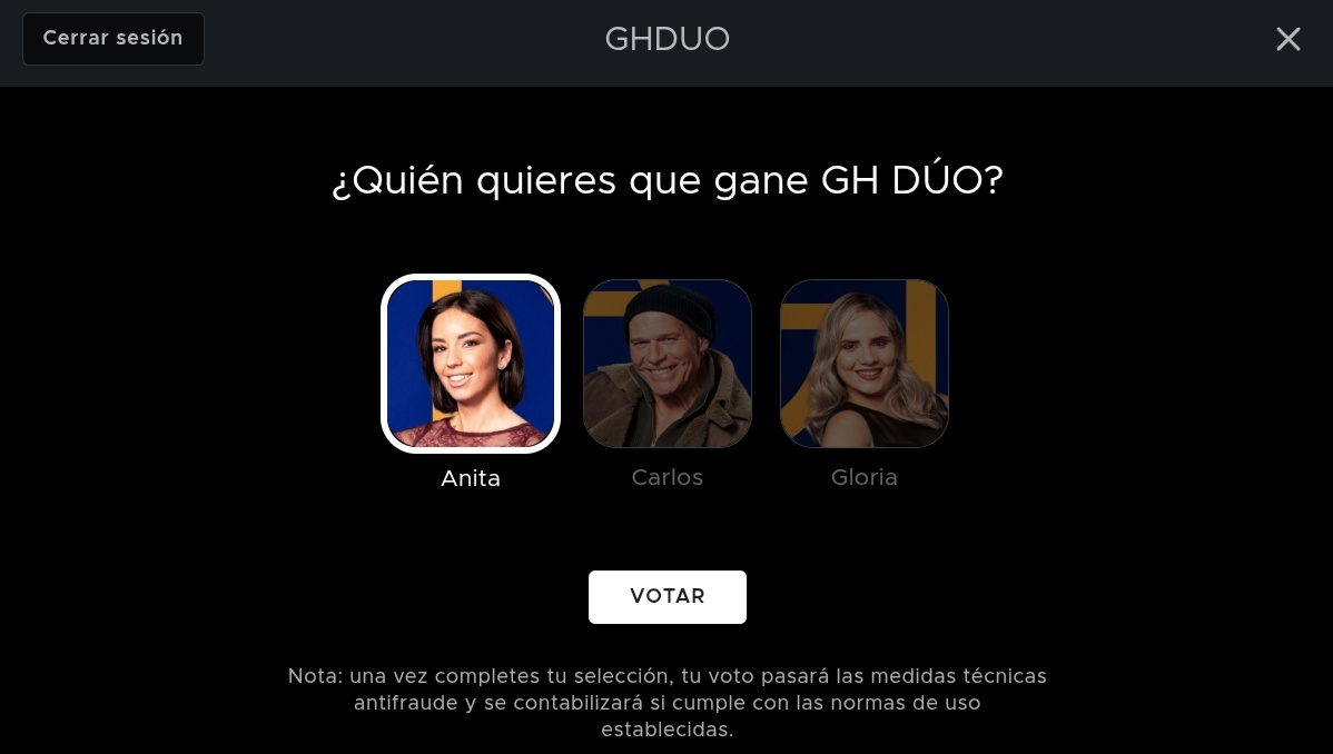 #GHDuoGranFinal
Poco tengo que aportar hoy porque ni lo estoy viendo pero ojalá gane Anita porque al menos no es falsa como el Lozano, que se inventa mal rollo en la gala para tener foco, cuando en la convivencia se llevan bien. Y porque utiliza a Cris descaradamente.

Ganar Ana.