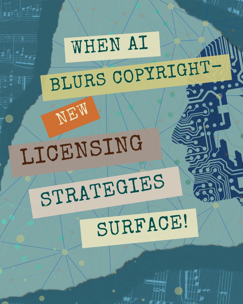 🎧 Deezer, Qobuz &amp; Sony- developing tools to identify AI-generated music.
🤖 AI music apps train their models &amp; partnering w/ rights holders to training data.
What's you position? 👇
Should AI material be clearly labeled?
