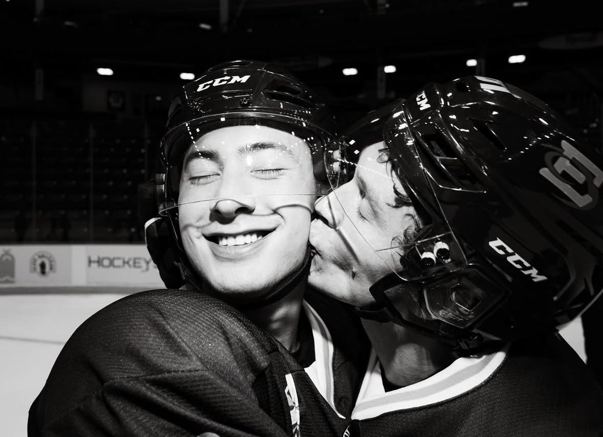 “We are getting married. And then we are going to keep playing hockey, break more records, and win more cups. Yes, Shane?”

“Hell yes.”

“See you in October, hockey fans,” Ilya said. Then he kissed Shane loudly on the cheek, and ended the video.”