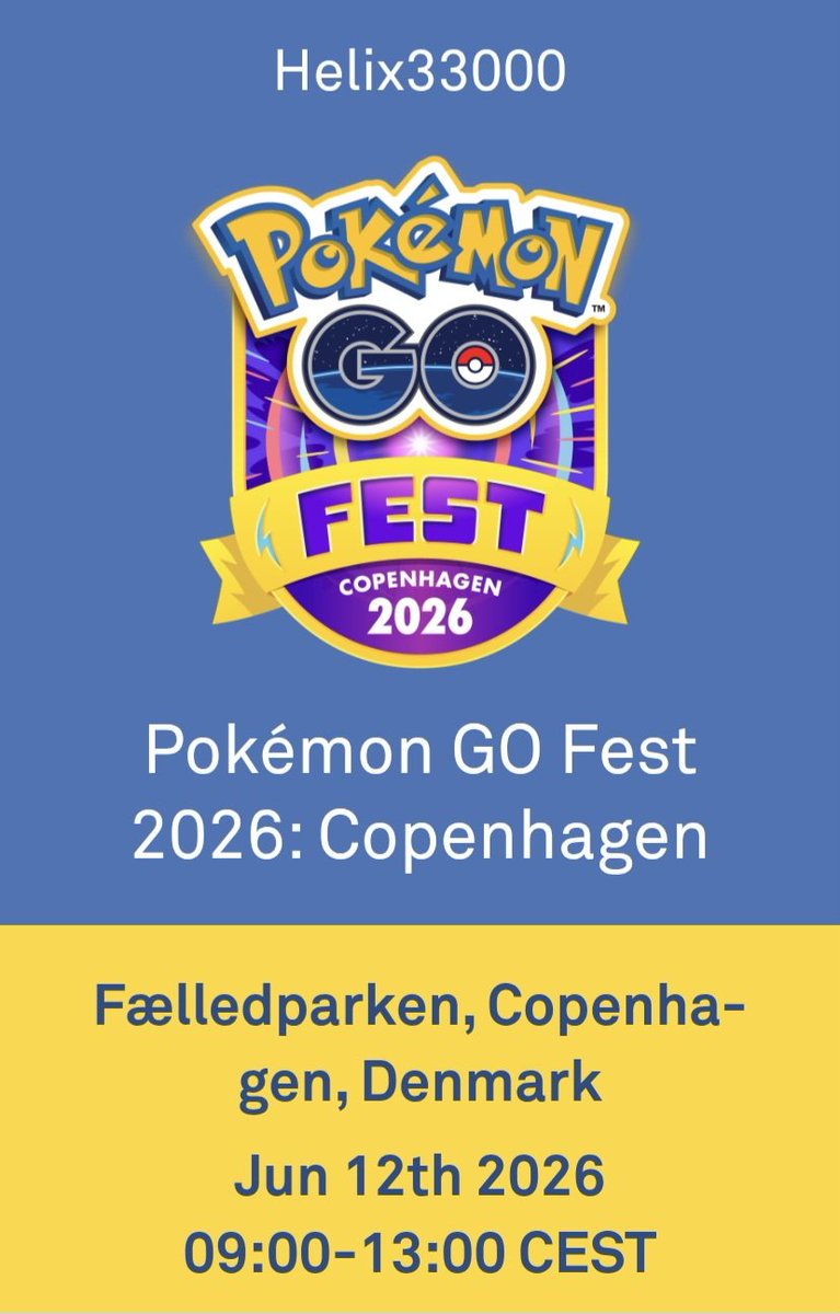 Helix🔜GO Fest Copenhagen🇩🇰 tweet media